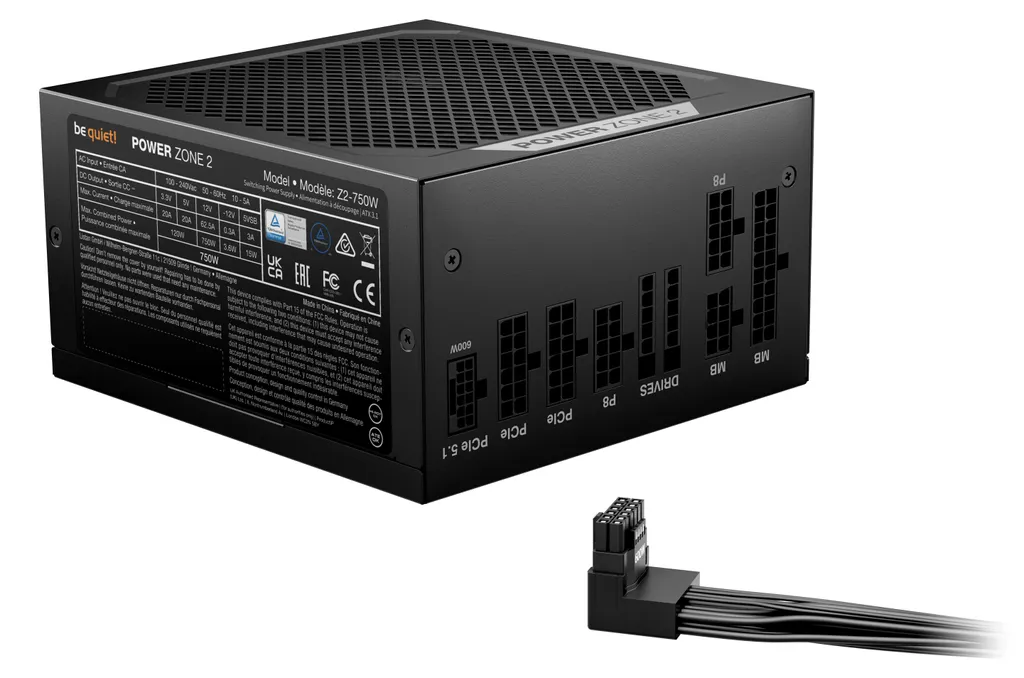 be quiet! Power Zone 2 750W Alimentation PC Full Modulaire 80 Plus - 3