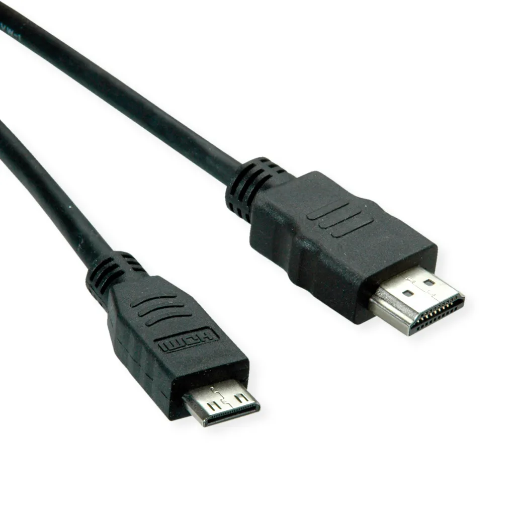 Câble HDMI vers Mini HDMI 2m Ethernet - Qualité Vidéo sans Interférence