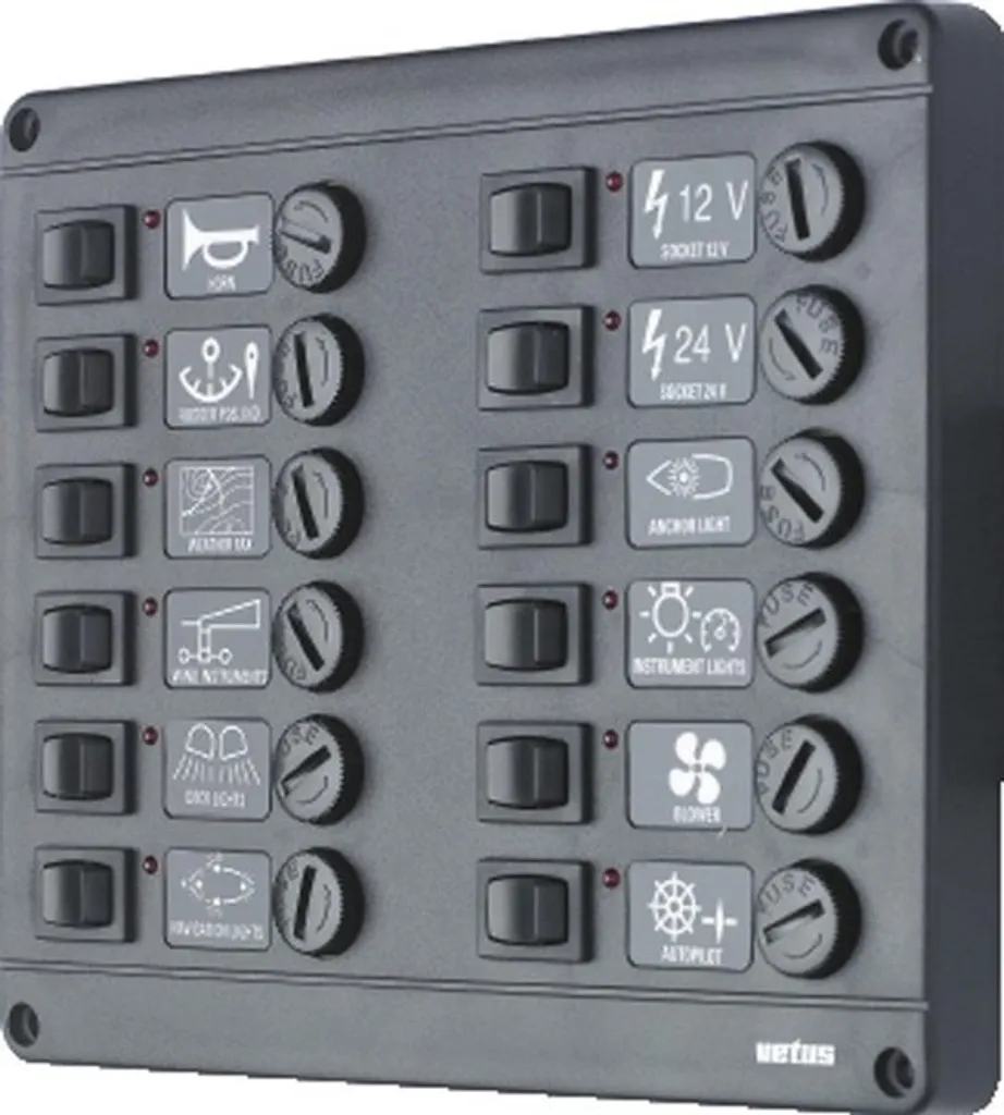 Armoire électrique VETUS P12F24 24V : stop aux pannes de batterie