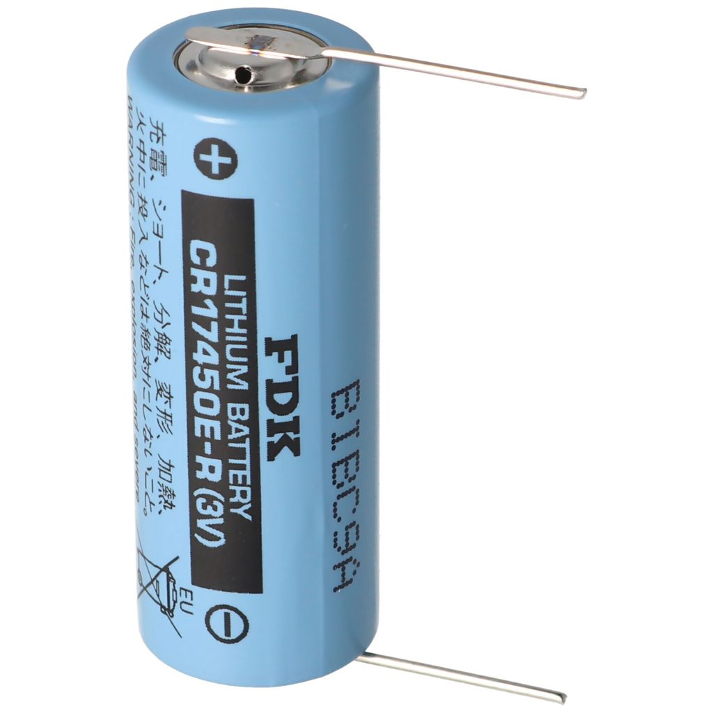 Bateria litowa Sanyo CR17450E-R Rozmiar A, drut lutowniczy Zdjęcie produktu 