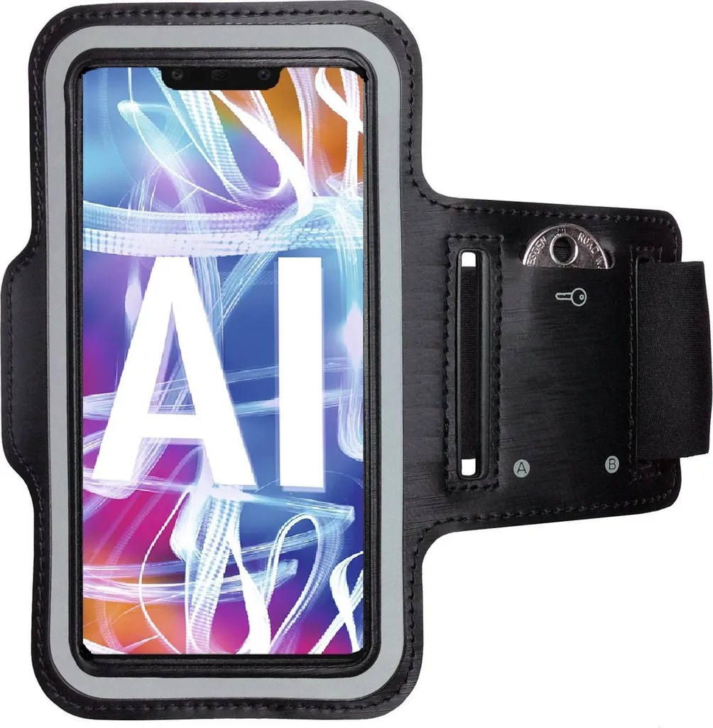 Asuwish Custodia per Huawei Mate 20 Lite, con cinturino e pellicola