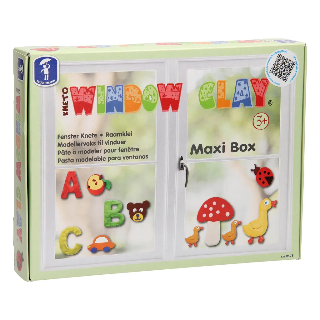 Kneto Maxi Box Feuchtmann : Pâte à Modeler Vitre Lavable et Souple - 5