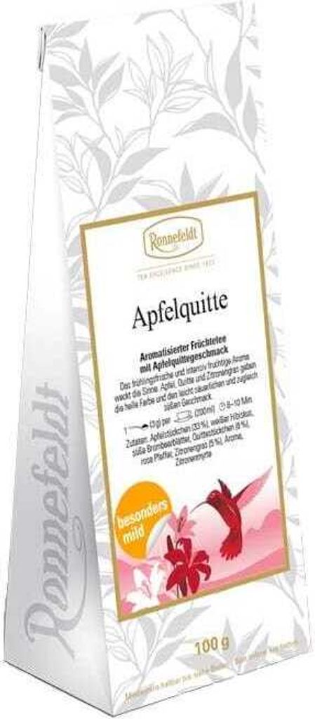 Apfelquitte aromatisierter Früchtetee 100g