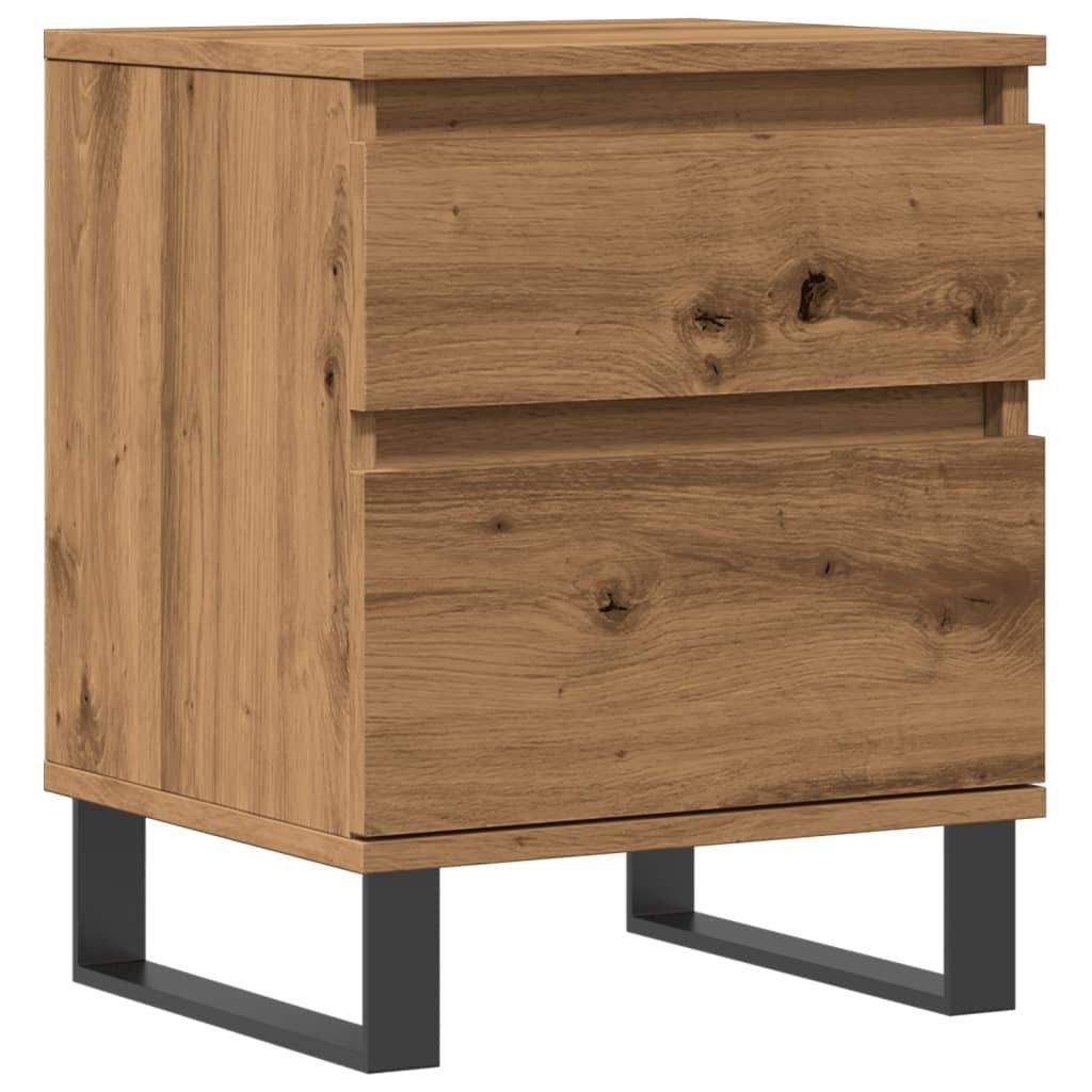 vidaXL Table de nuit Artisan-Chêne 40x35x50 cm Bois Image du produit 