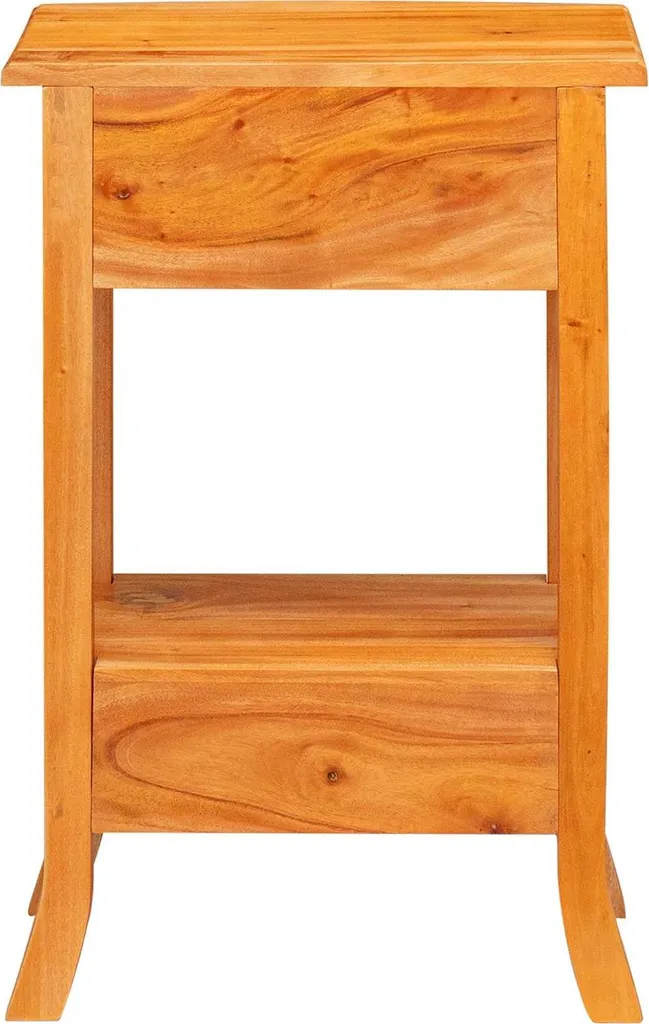 Meuble d'entrée naturel - Console compacte avec tiroir de rangement