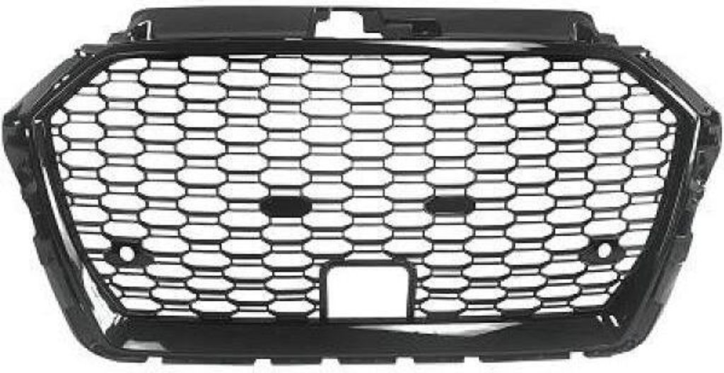 Frontgrill schwarz Sport mit Kennzeichenhalter passend für Produktbild 