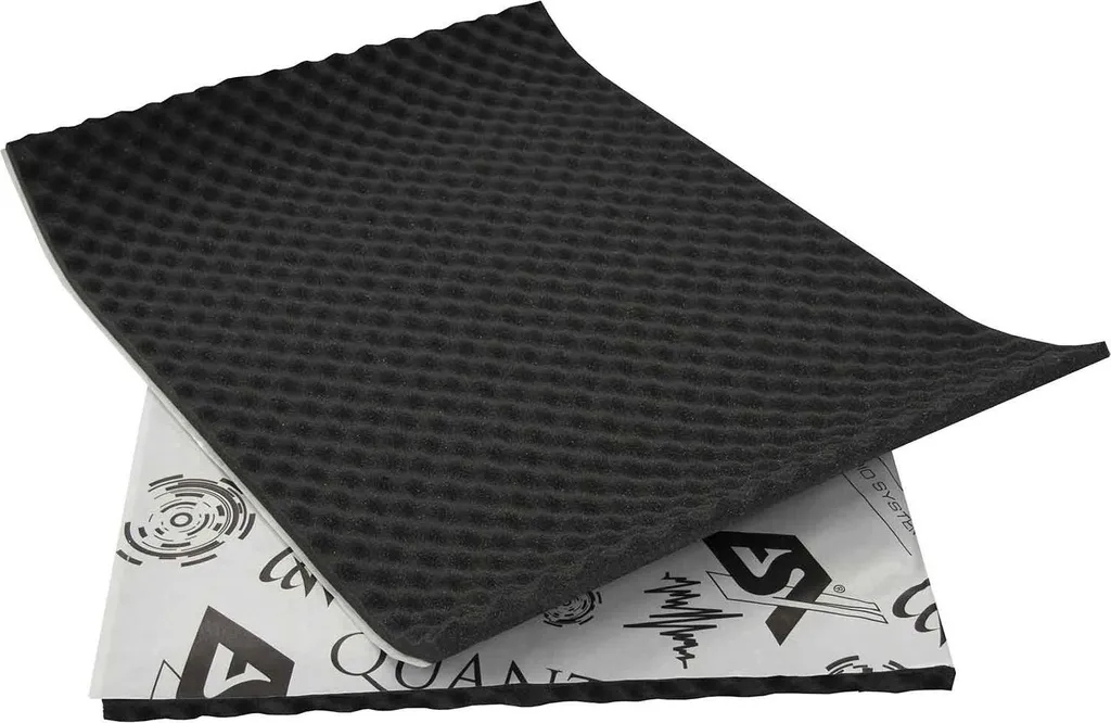 Isolant Phonique Mousse Acoustique 15mm ESX QSC15 pour Portière Voiture