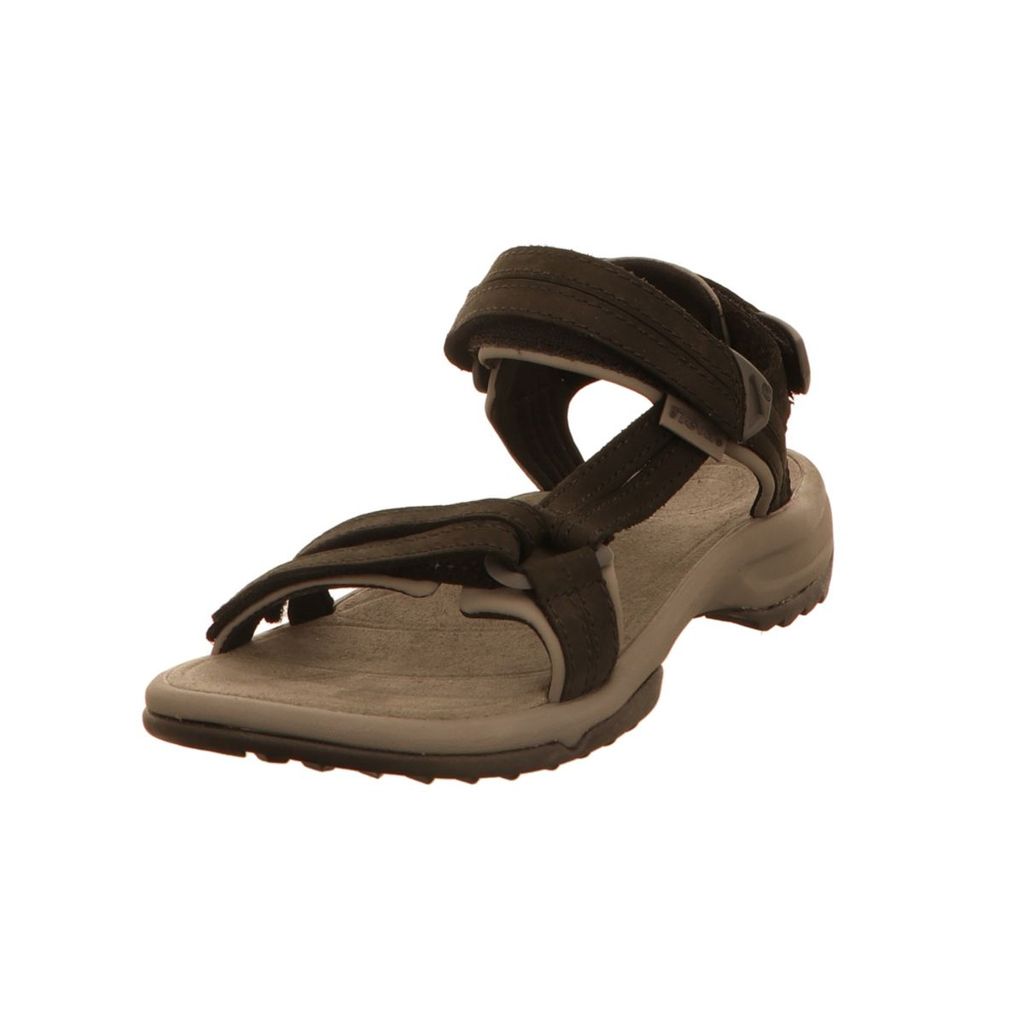 Teva Damen Terra Fi Lite Leather Womens Sandalen, Schwarz (Black Blk), 37 EU