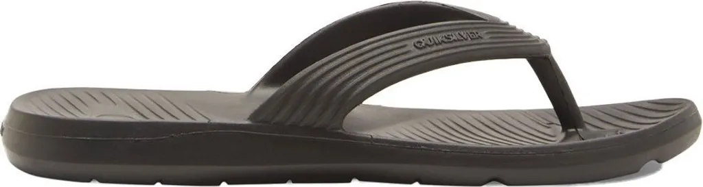 Sandales Quiksilver Salvage Noir 44 - Semelle Amortissante et Anti-dérapante