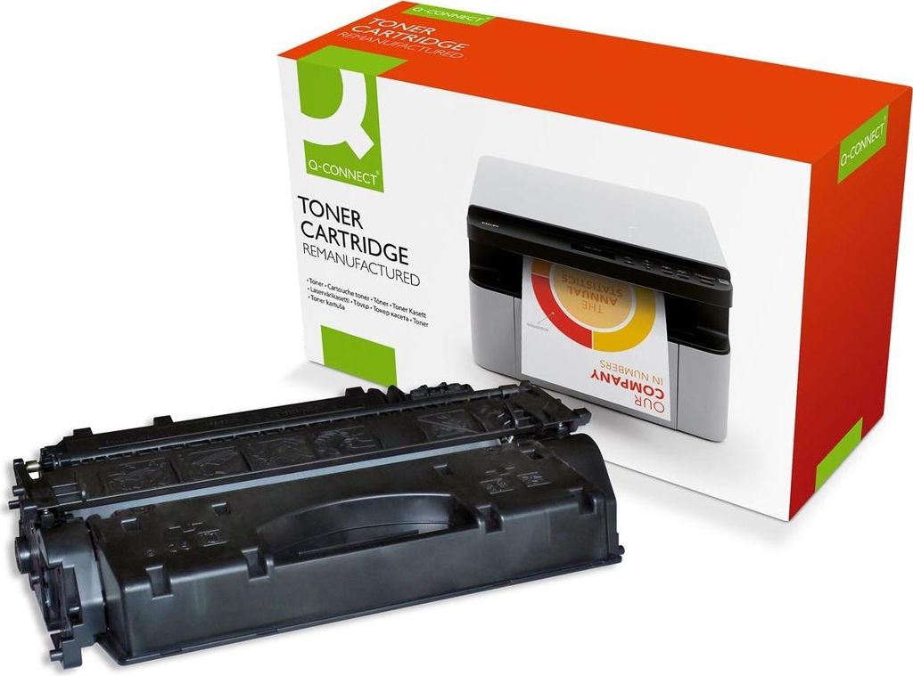 Q-CONNECT – schwarzer Toner 6500 Seiten für OEM CE505X