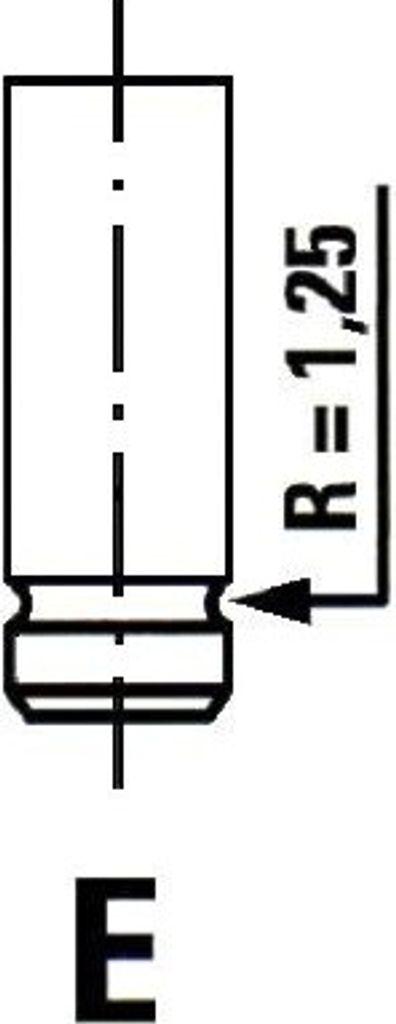 IPSA VL193200 Auslassventil Ø44mm 135mm