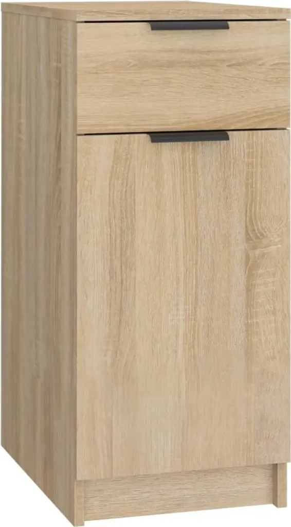 SYFAX™ Armadietto da Scrivania Rovere Sonoma 33,5x50x75 cm Legno