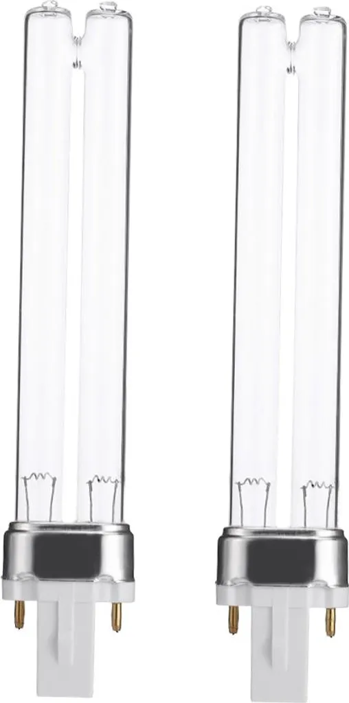 Lampada UV 9W G23 Sterilizzatrice per Aria e Acquari - Kit 2 Pezzi