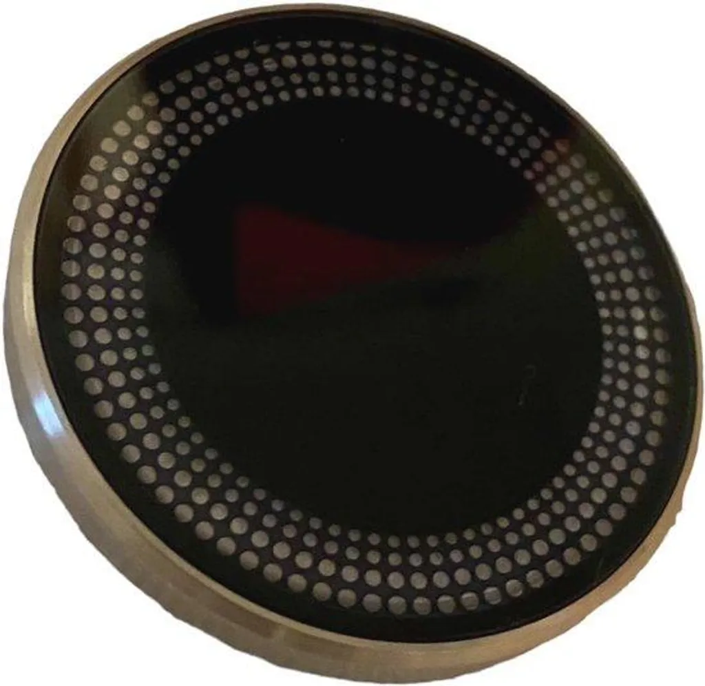 Commande rotative magnétique pour induction avec bague LED lumineuse 50mm