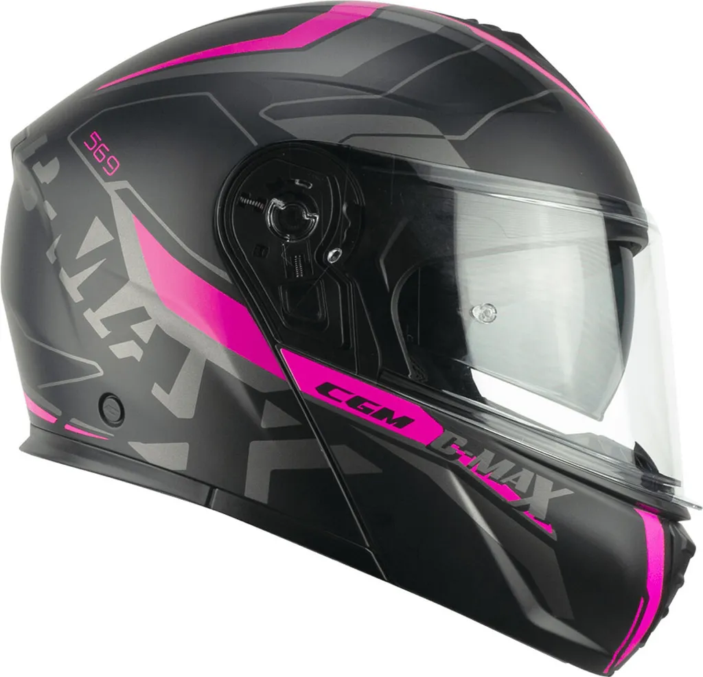 Casque modulable confortable CGM 569G C-MAX CITY visibilité fluo XS