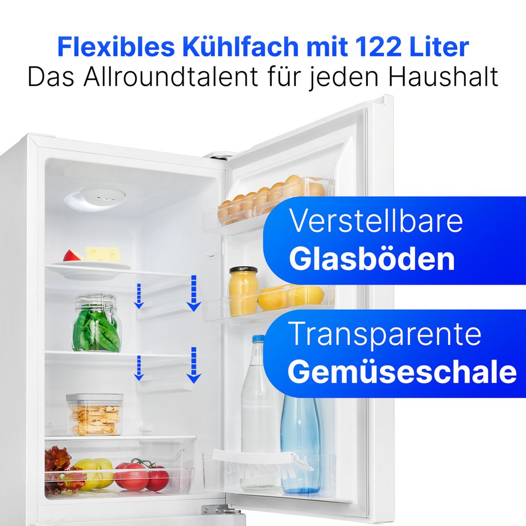 Bomann® Kühlschrank mit Gefrierfach |  | 143cm | Kühl Produktbild 