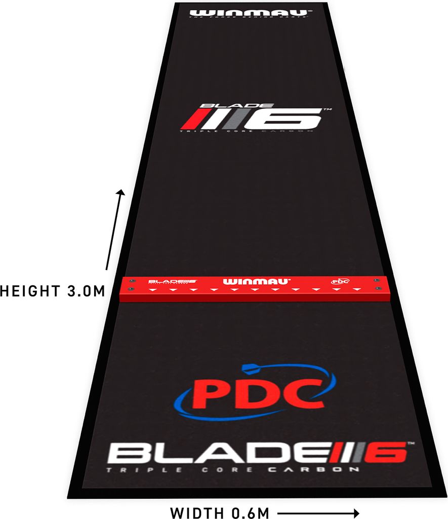Winmau Dartmatte Pro-Zone Blade Soft 8215 Produktbild 