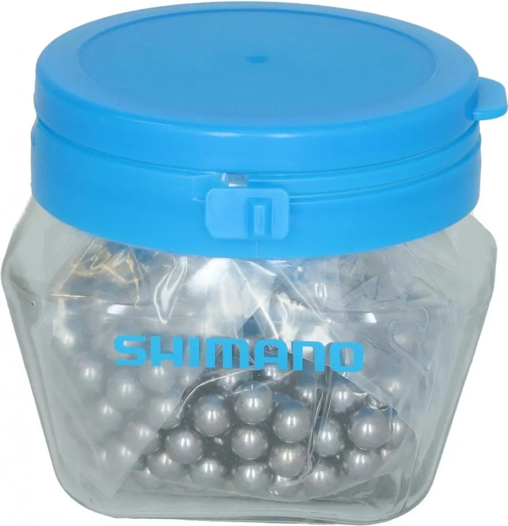 Roulement à billes SHIMANO 1/4" en acier spécial - Pack de 300 unités
