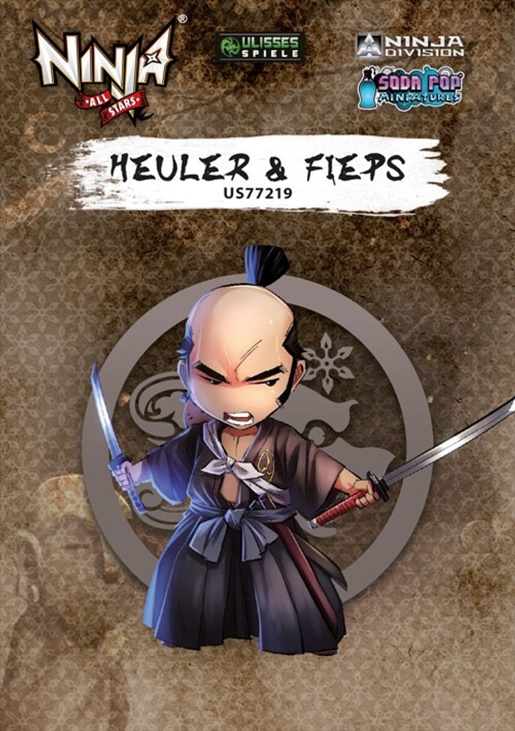 Asmodee ULID0080 - Ninja All -Stars - Heuler & Fieps, Erweiterung 4260091156956