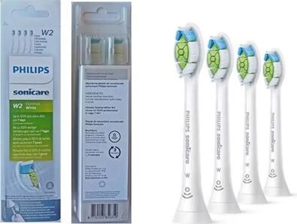 Lot de 4 Têtes de Brosse à Dents Électrique Philips Sonicare HX6064/10 - 13