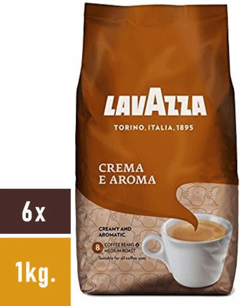 Lavazza - Kaffee Lavazza Bean Crema Aroma 1000gr | Tasche A Produktbild 