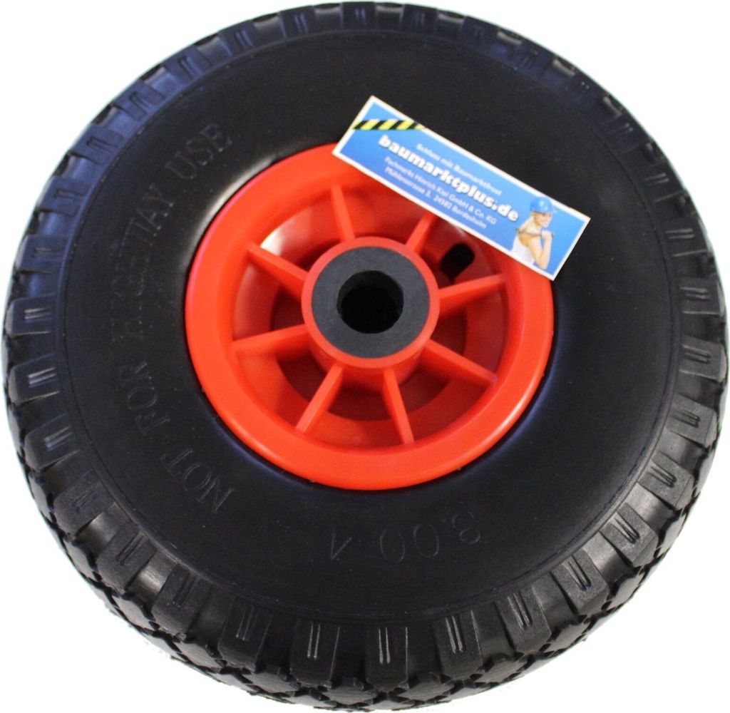2x Sackkarrenrad Vollgummi 260 x 85 mm 3.00-4 Produktbild 9