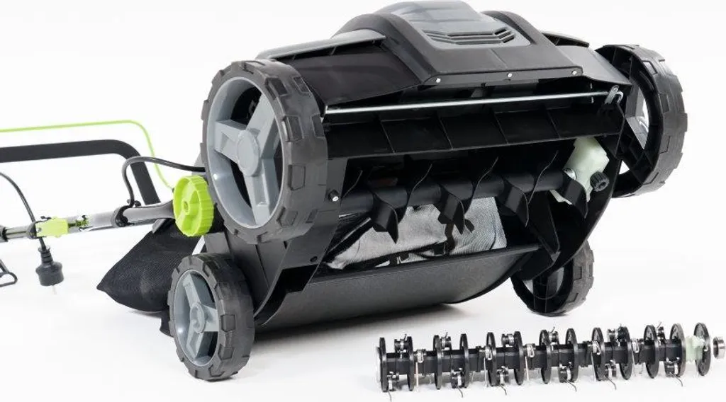 Émousseur électrique de jardin Nac SCE180-38-W avec rouleau interchangeable