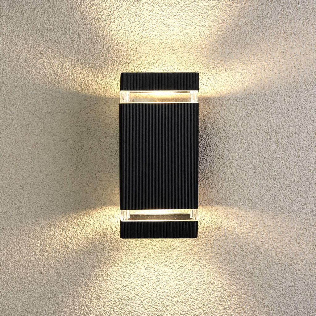 LUMILED Außenwandleuchte Wandlampe Wand GU10 Fassung Produktbild 