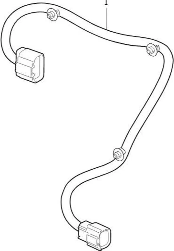 Câblage de Capteurs Radar pour Volvo S80 V70 XC70 Référence 31314680