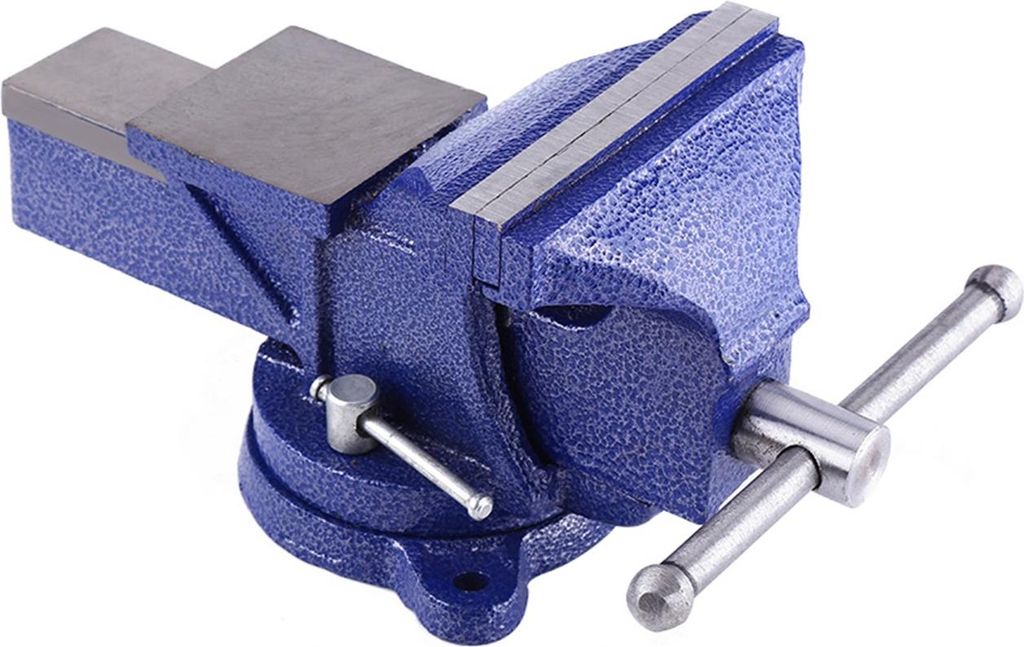 Schwerlast-Schraubstock aus blauem Gusseisen für Fräs- und Metallbearbeitung (5")