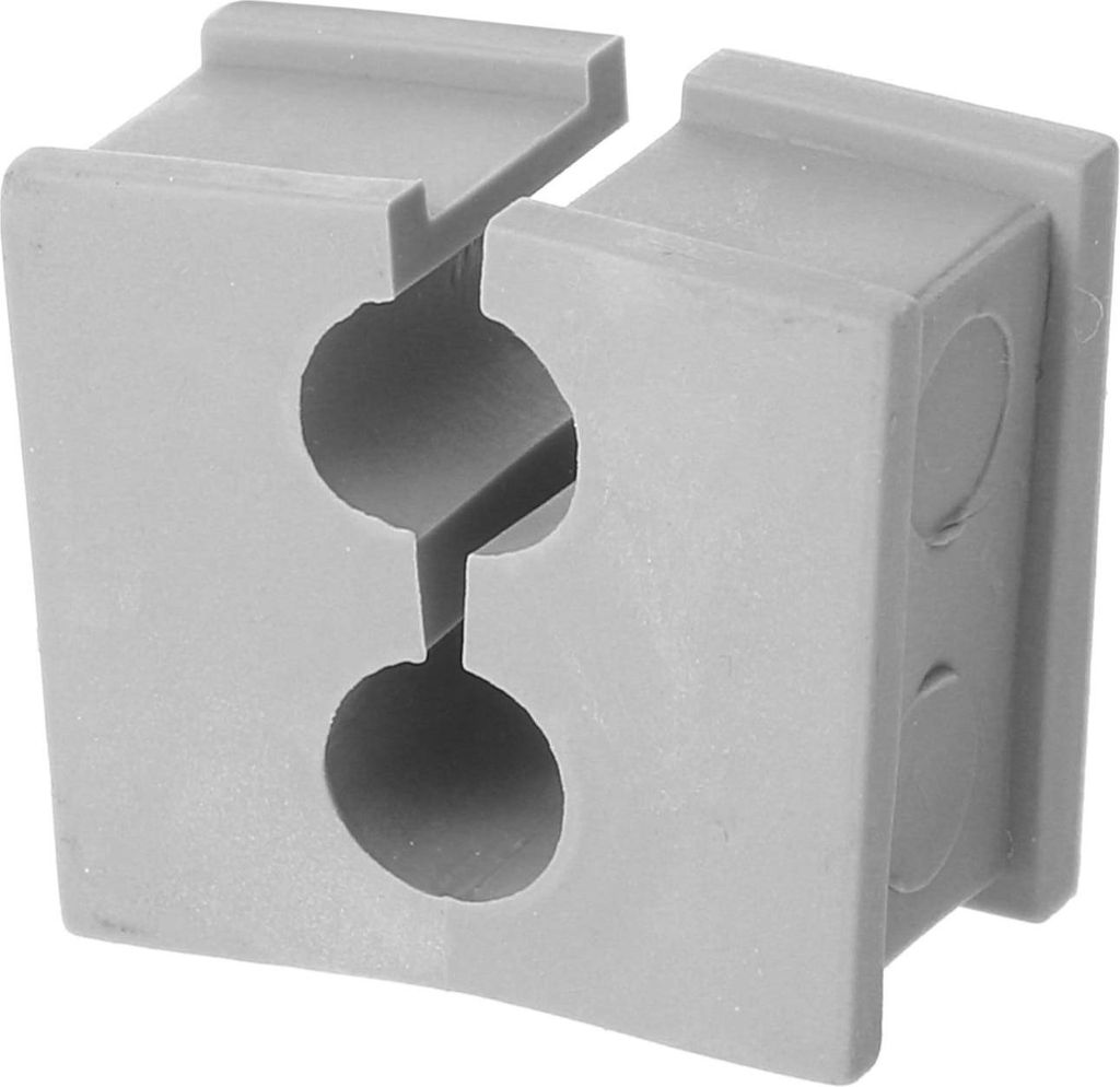 icotek Kabeltülle QT klein Klemmbereich 6,0mm Mehrfachdichtung 2x6,0mm Temperaturbereich -40°C bis 90°C - 1 Stück