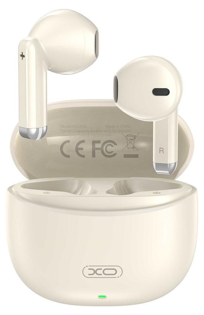 Auricolari in-ear senza fili XO X33 TWS Bluetooth 5.3 con Immagine del prodotto 