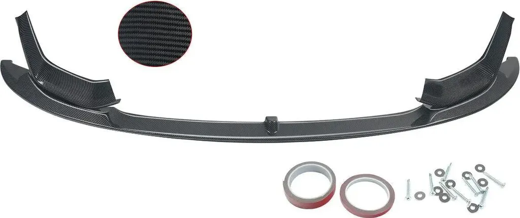 Pare-chocs avant ABS aspect carbone pour réparer et styliser berline
