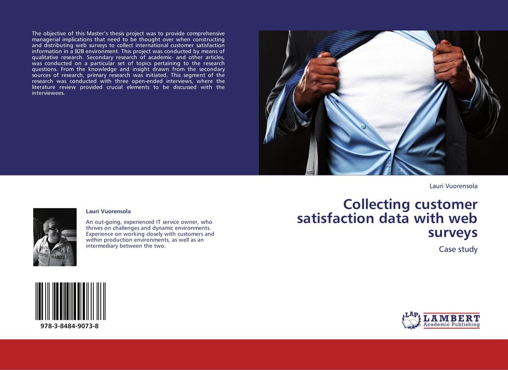 Collecting customer satisfaction data with web surveys