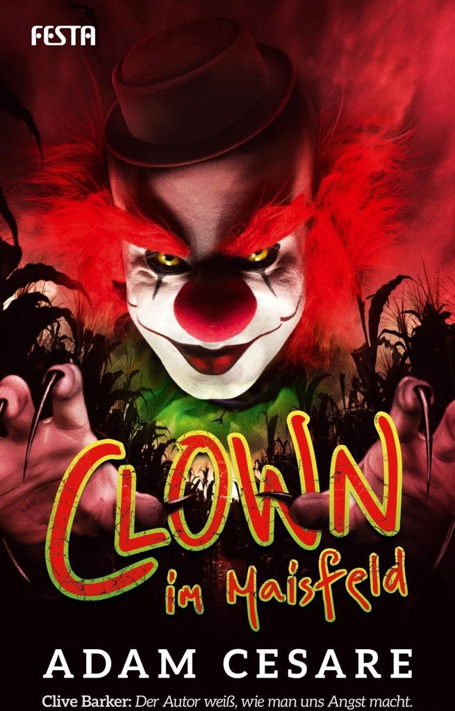 Clown im Maisfeld