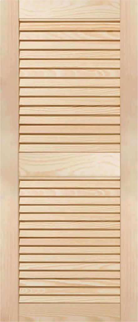 ben+camilla.com OUTDOOR Lamellentüren 1mx50cm für Garten & Bad | Massivholz Kiefer