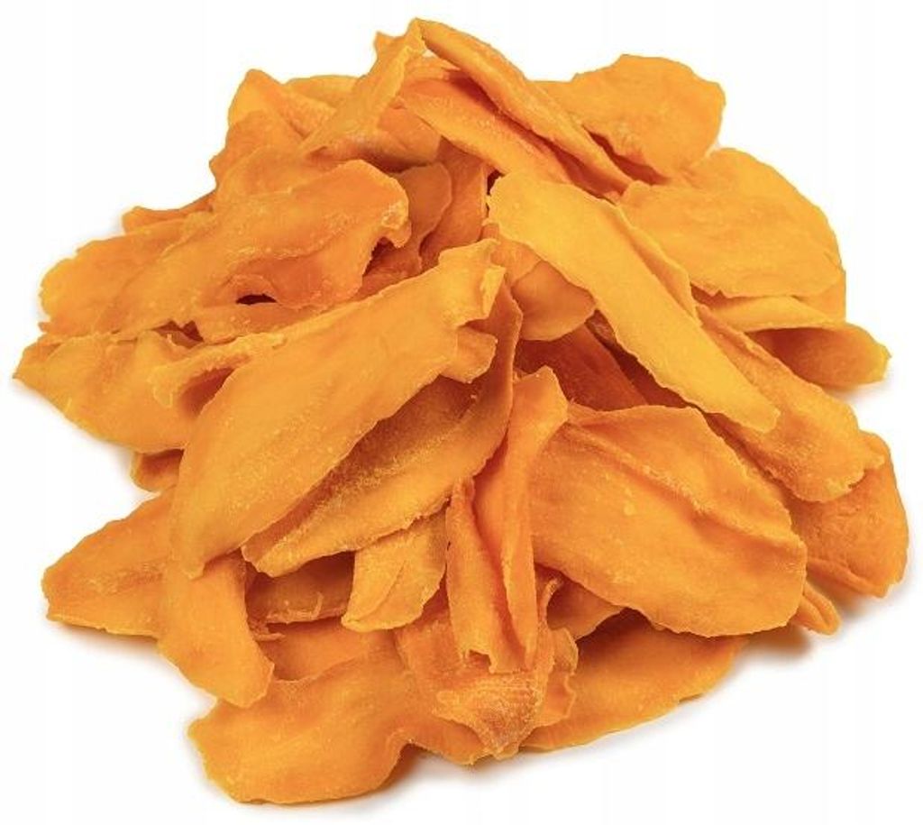 Mango getrocknet Streifen 250 g | Süßer Snack für unterwegs und Desserts