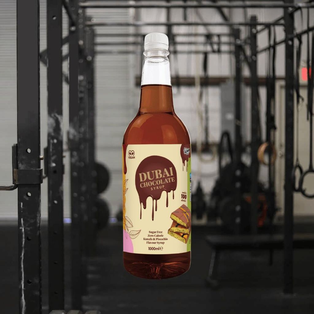 Skinny Foods Barista Syrup (1000ml) Dubai Chocolate - Funktionelle Lebensmittel - Soßen/Sirupe