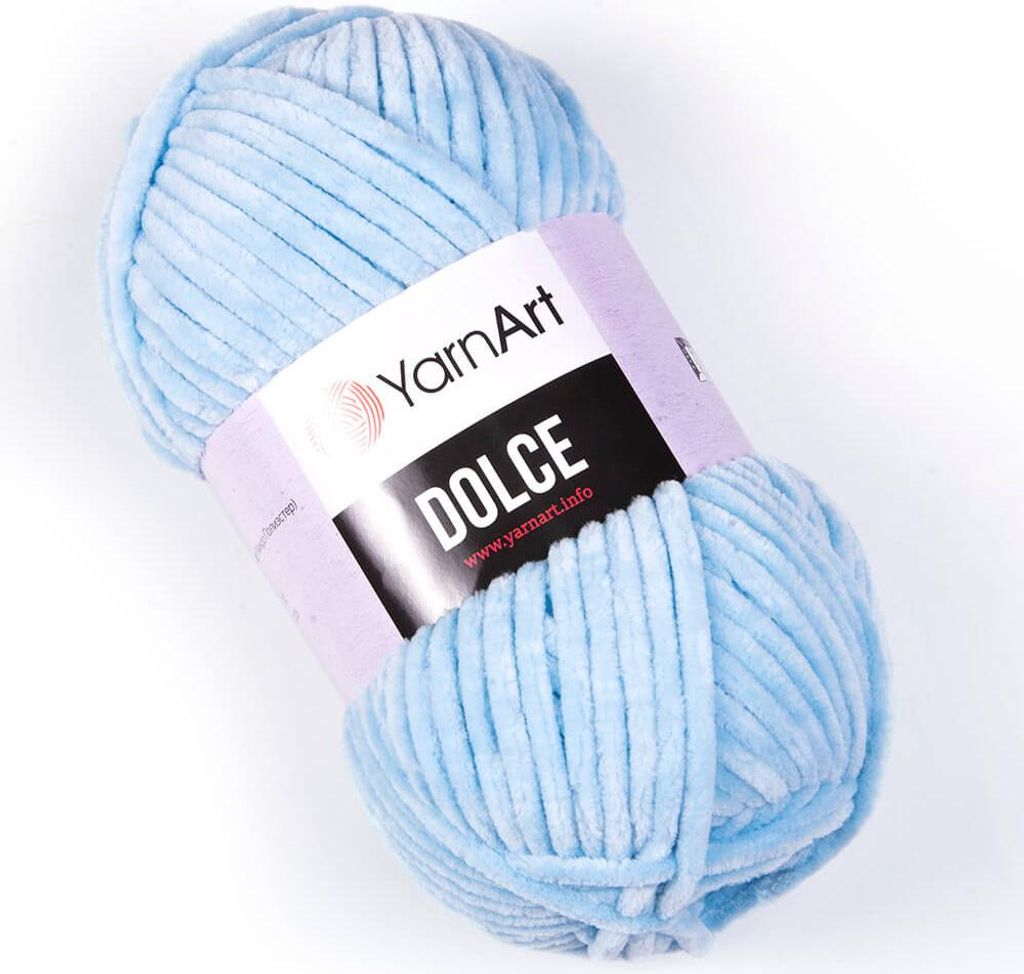 YarnArt Dolce (100g/120m) Y 749 hellblau Produktbild 