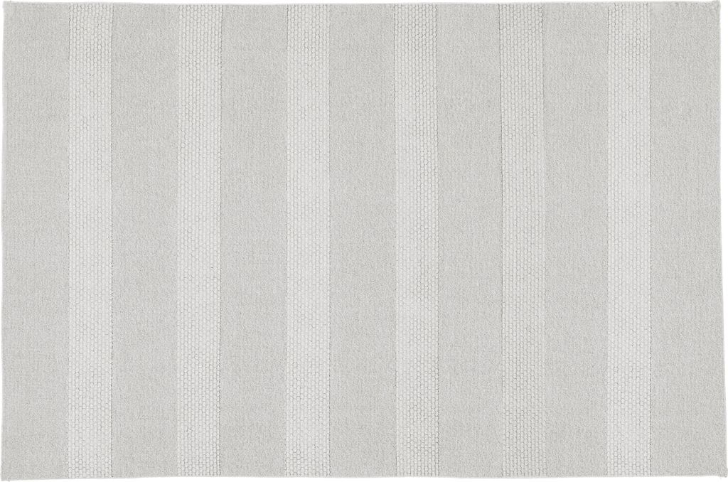 Kleine Wolke Badteppich TIKKA Silbergrau 70 x 120 cm