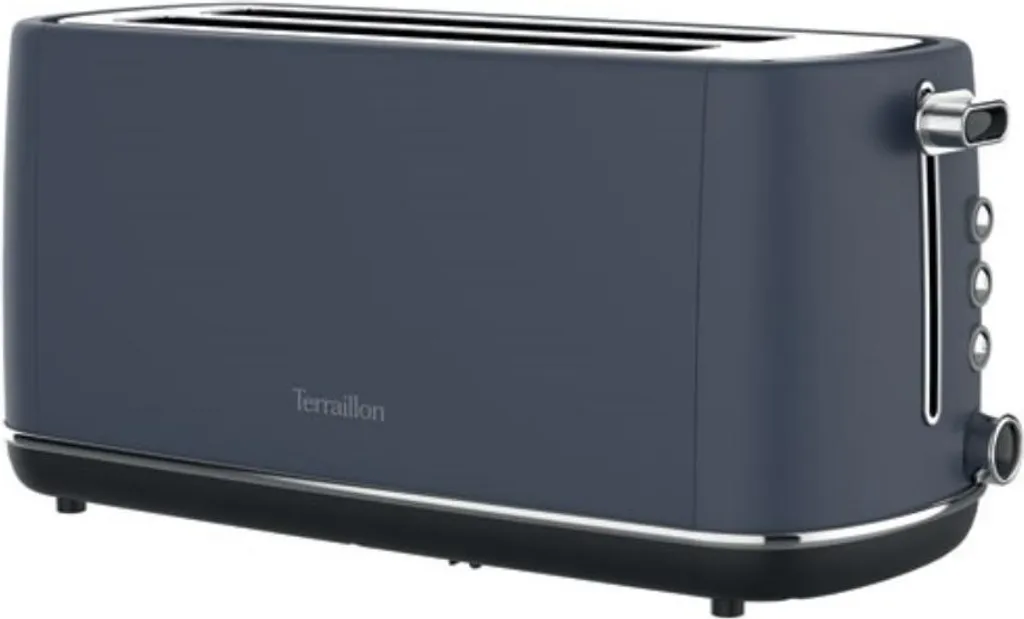 Grille-pain 2 Fentes Longues Terraillon New Moon pour Baguette et Toasts