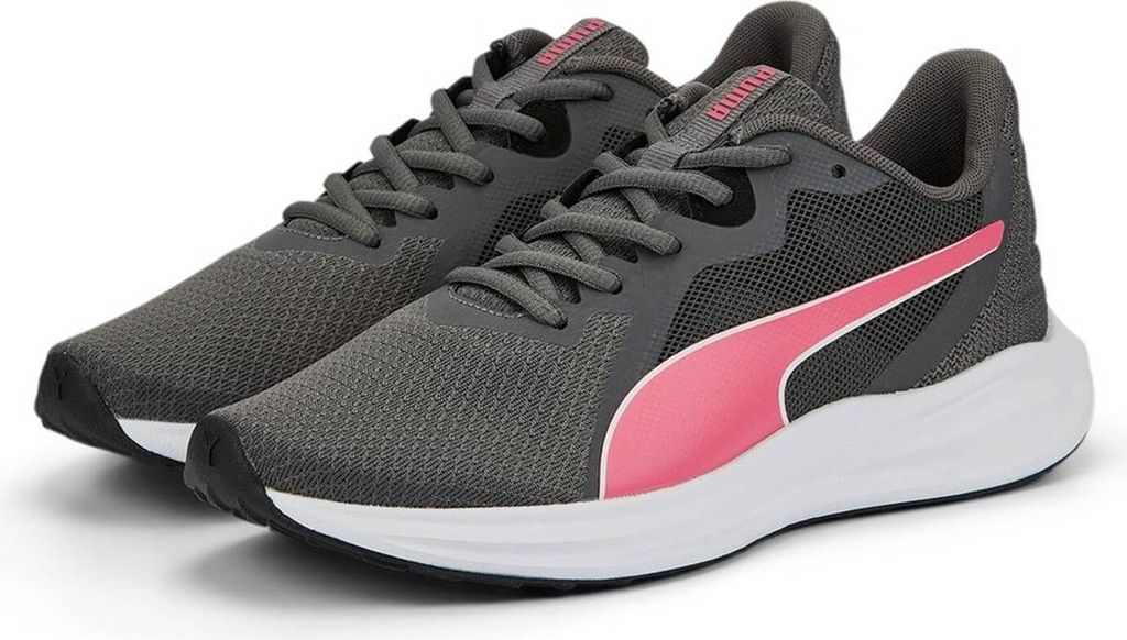 PUMA Twitch Runner Sneaker Kinder castlerock/sunset pink 37