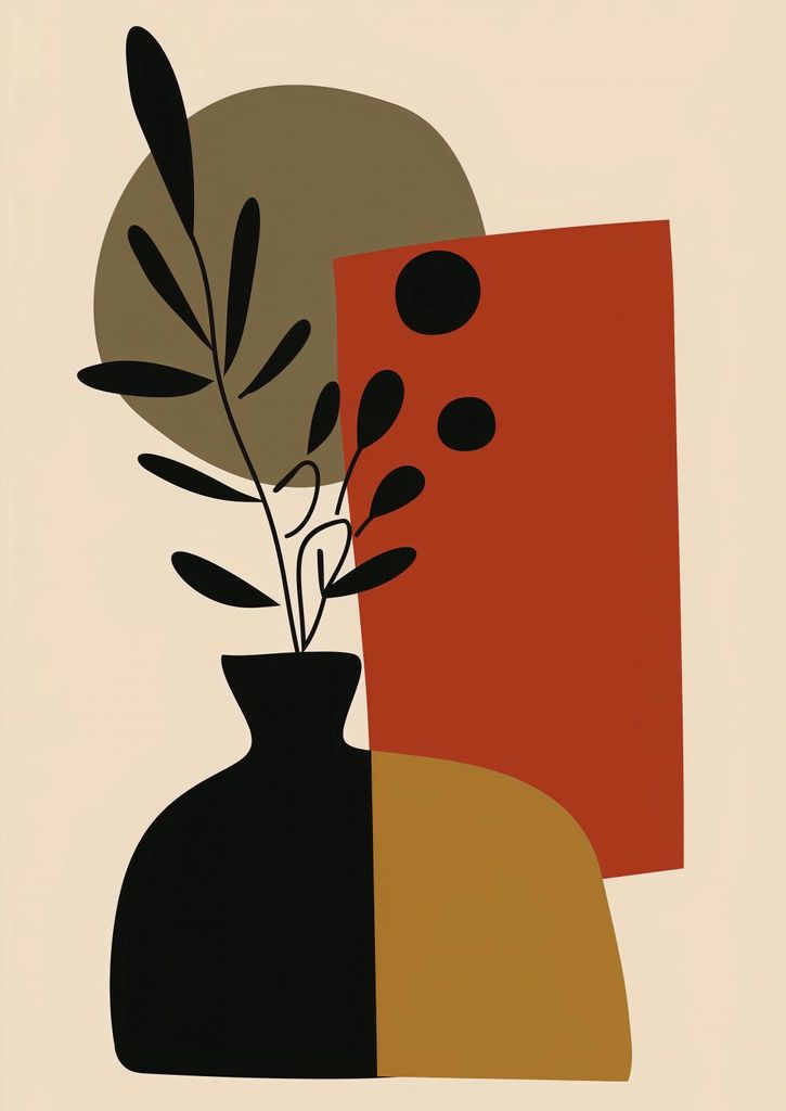 Plakat 29,7x42cm Dynamik der Komposition
