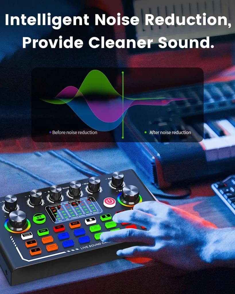Pack Studio Podcast complet avec Console de Mixage et Micro de Streaming