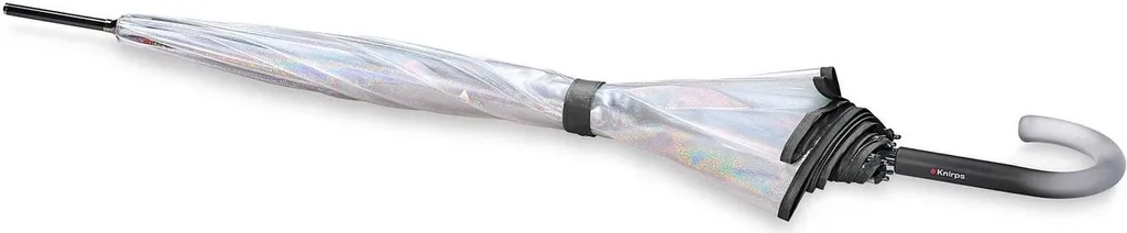 Knirps C.760 Ombrello Bastone Stardust | Sicurezza e Visione Totale - 2