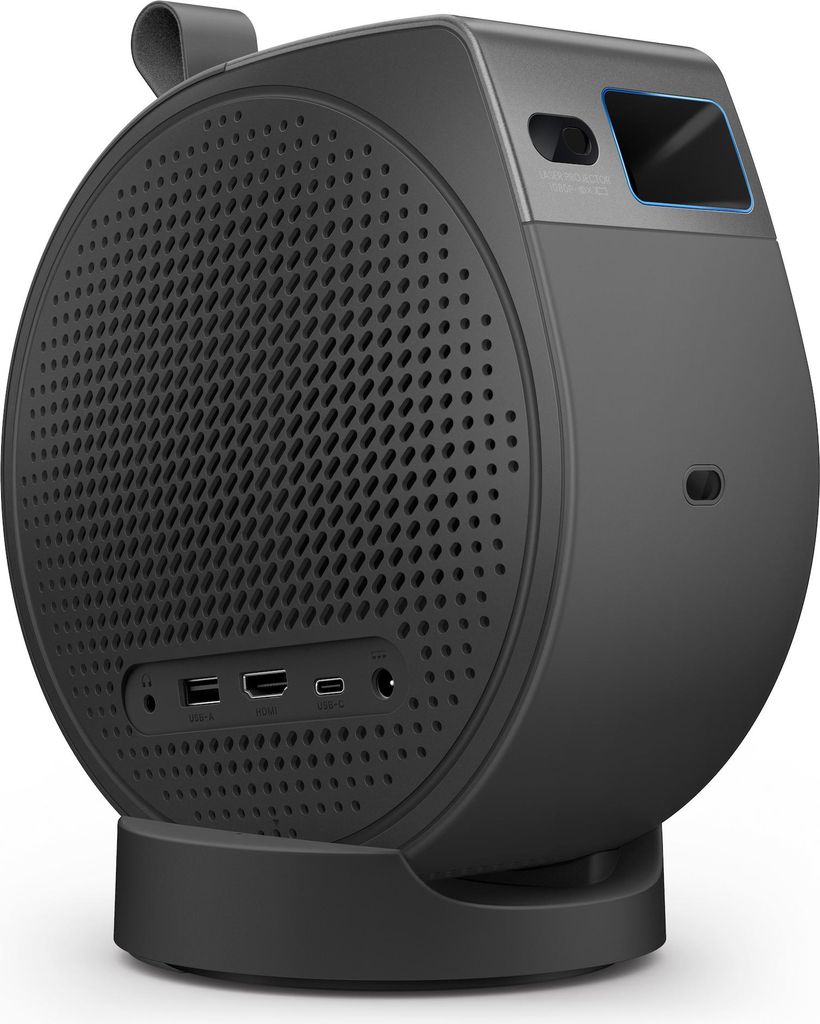 BenQ GV50P Flexibler Full HD Beamer mit Google TV, Deckenprojektion und 2.1 Bass-Sound