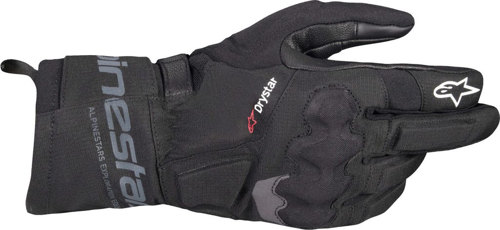 Alpinestars WT-3 Drystar wasserdichte Motorrad Handschuhe, schwarz, XL