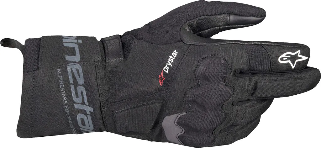 Gants de Moto Alpinestars WT-3 Drystar pour Pluie et Froid Noir Taille S