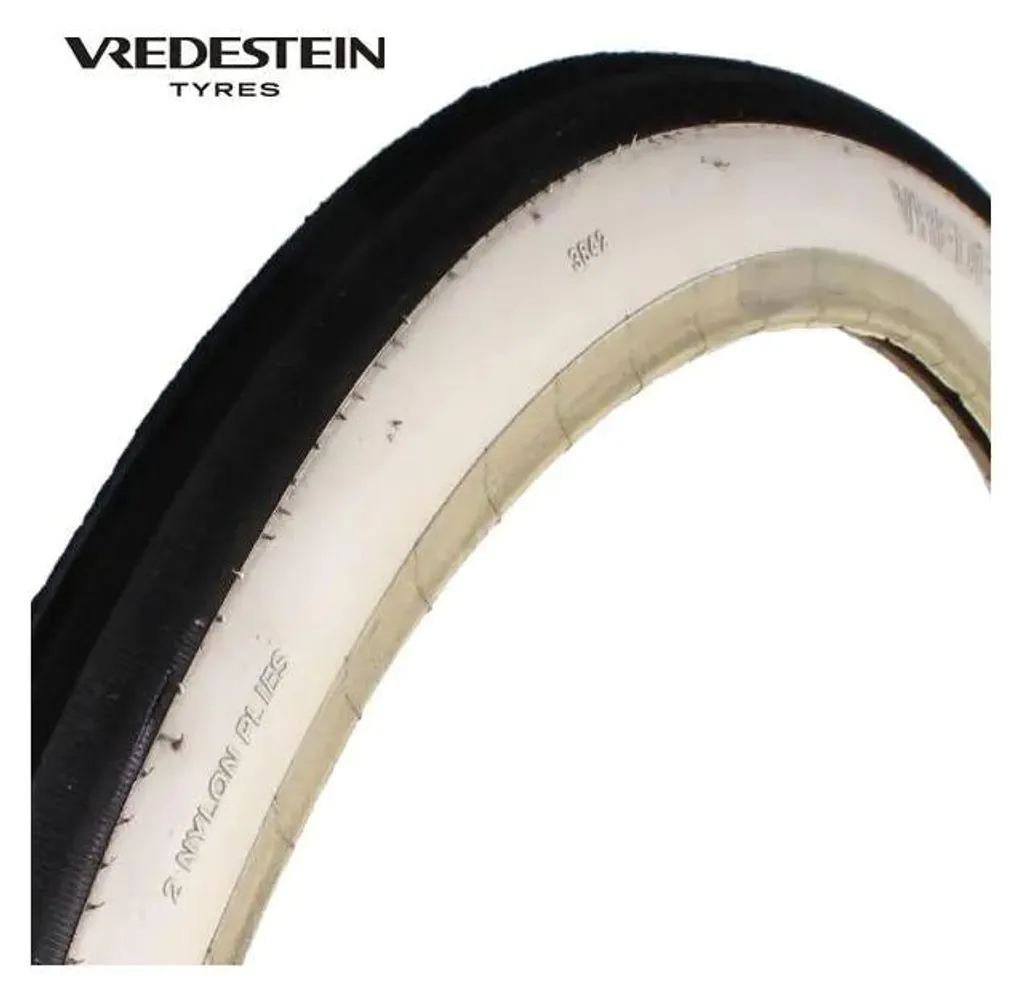 Pneu Vredestein 23111 Solex 23x2.00 Flanc Blanc Design Vintage 19"