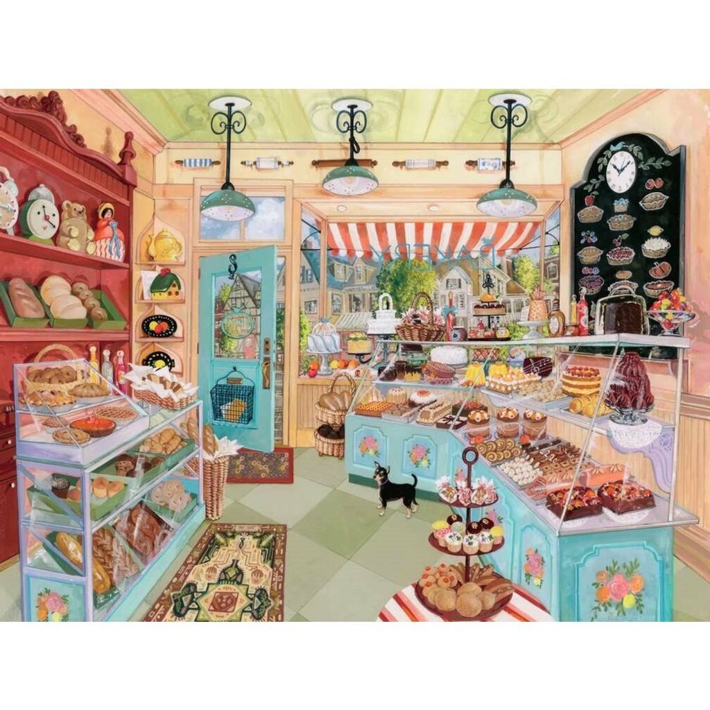 RAVENSBURGER Puzzle Boulangerie au coin de la rue XL 750 Image du produit 
